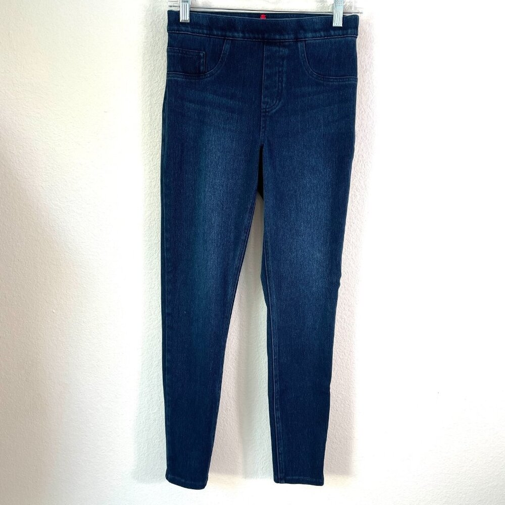Spanx Womens Small Stretch Pull On Ankle Jean Leggings Pull‎ On Comfort